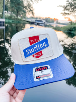 Sterling- Blue + Canvas